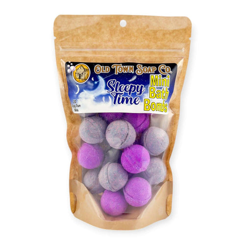 Sleepy Time Mini Bath Bombs - Old Town Soap Co.