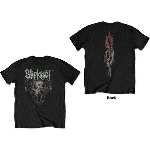 SLIPKNOT - INFECTED GOAT - Kids T-Shirt Black (Back Print)