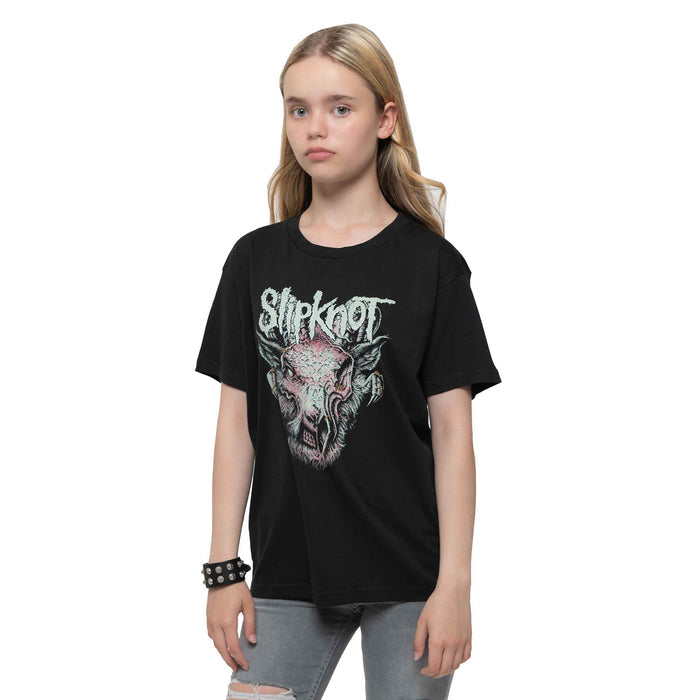 SLIPKNOT - INFECTED GOAT - Kids T-Shirt Black (Back Print)