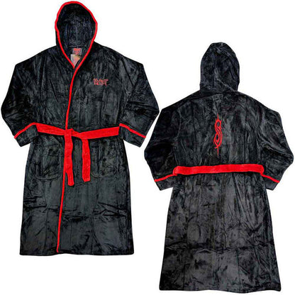 SLIPKNOT - LOGO & TRIBAL S - Bathrobe Black (Back Print)