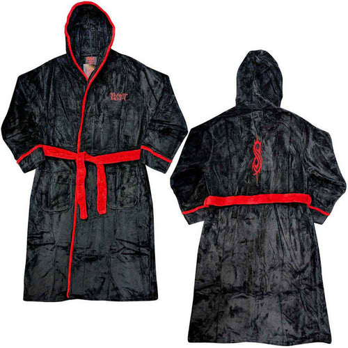 SLIPKNOT - LOGO & TRIBAL S - Bathrobe Black (Back Print)