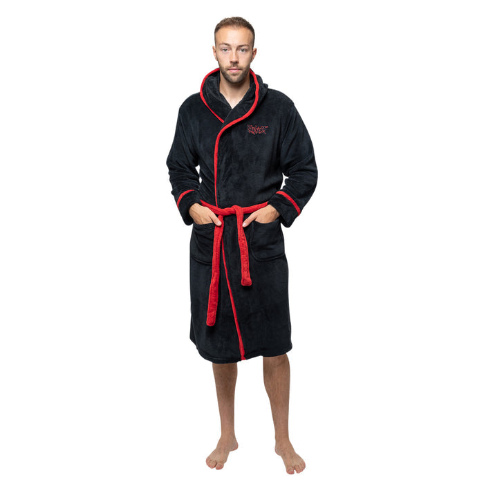 SLIPKNOT - LOGO & TRIBAL S - Bathrobe Black (Back Print)