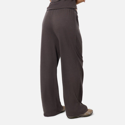 Slub Knit Pant | Espresso