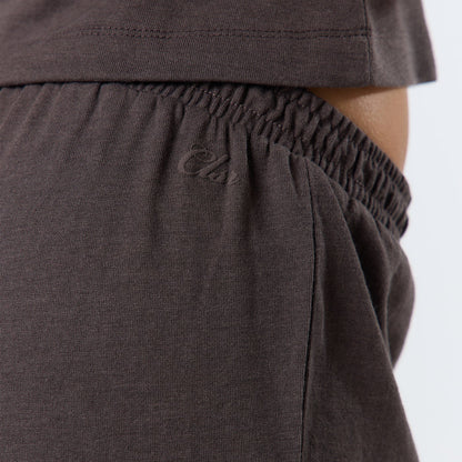 Slub Knit Pant | Espresso