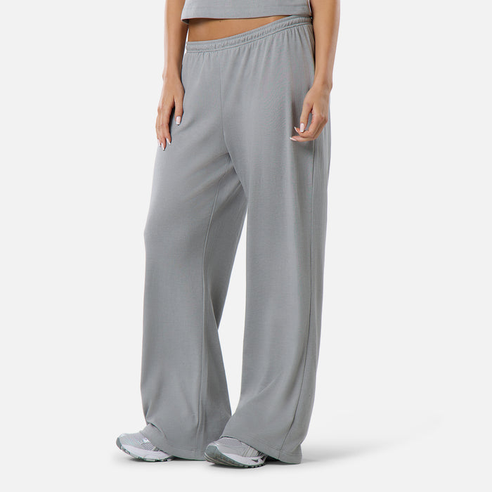 Slub Knit Pant | Grey
