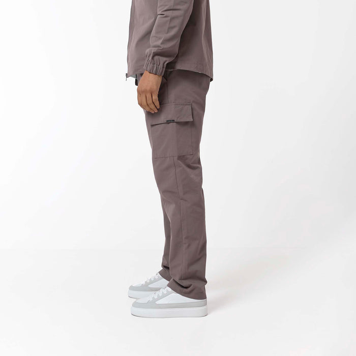 Smart Open Hem Utility Trouser | Brown