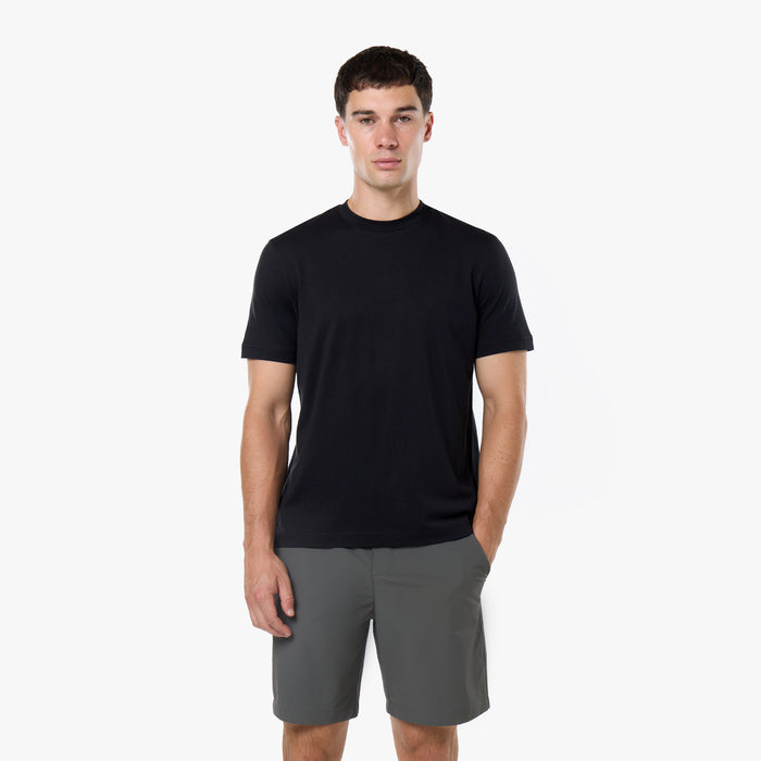 Smart Pima Cotton T-Shirt | Black