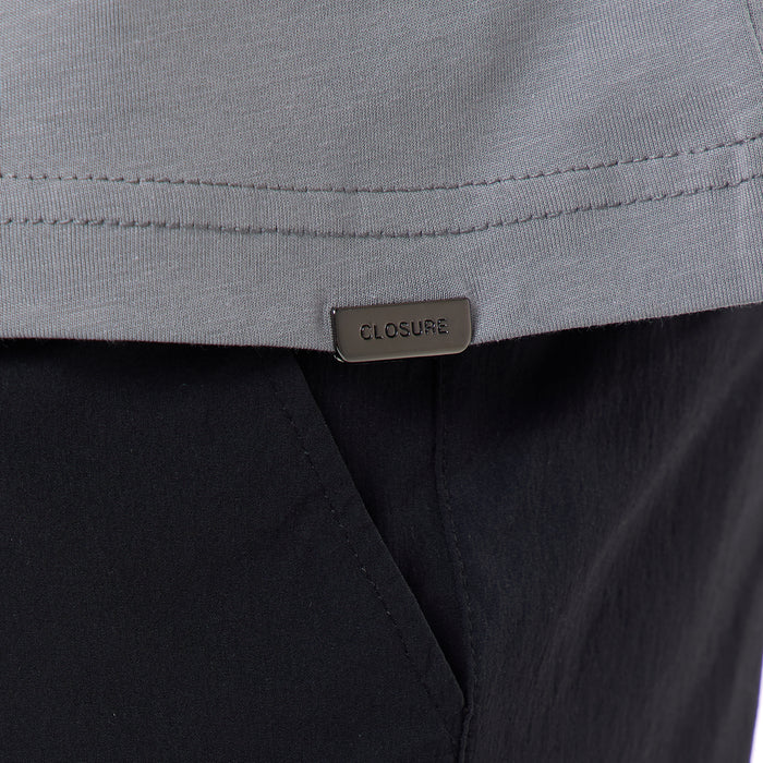 Smart Pima Cotton T-Shirt | Mid Grey