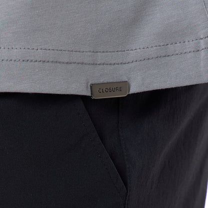 Smart Pima Cotton T-Shirt | Mid Grey