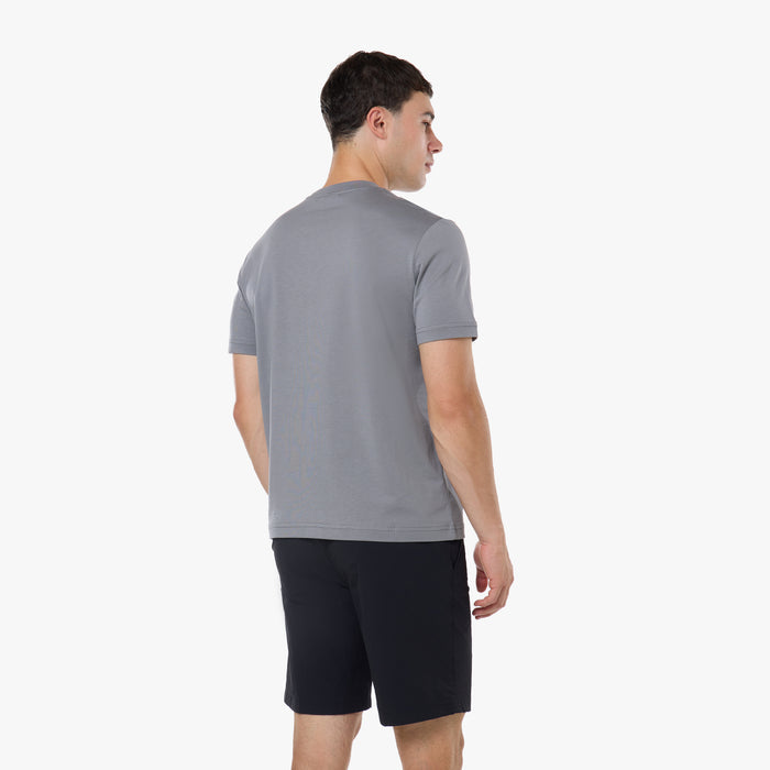 Smart Pima Cotton T-Shirt | Mid Grey