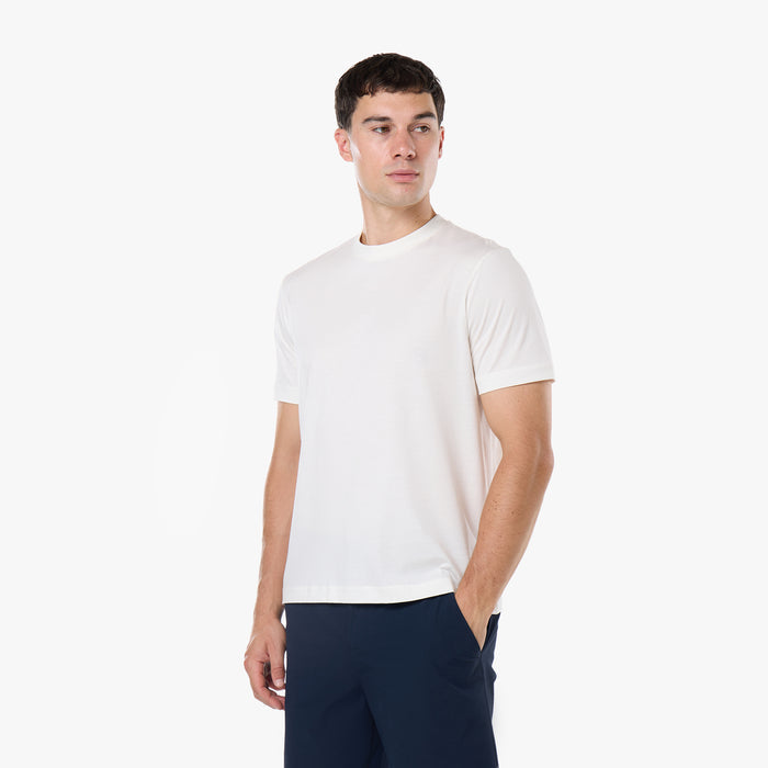 Smart Pima Cotton T-Shirt | Off White