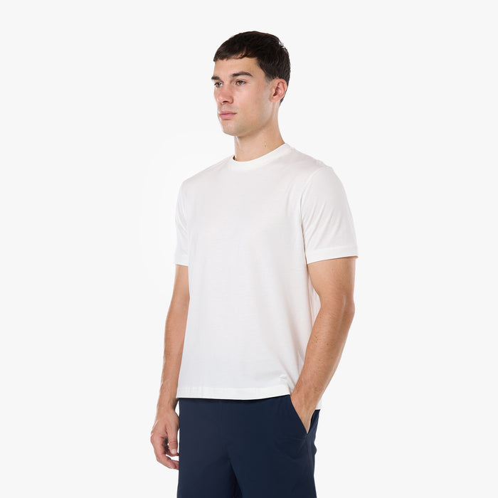 Smart Pima Cotton T-Shirt | Off White