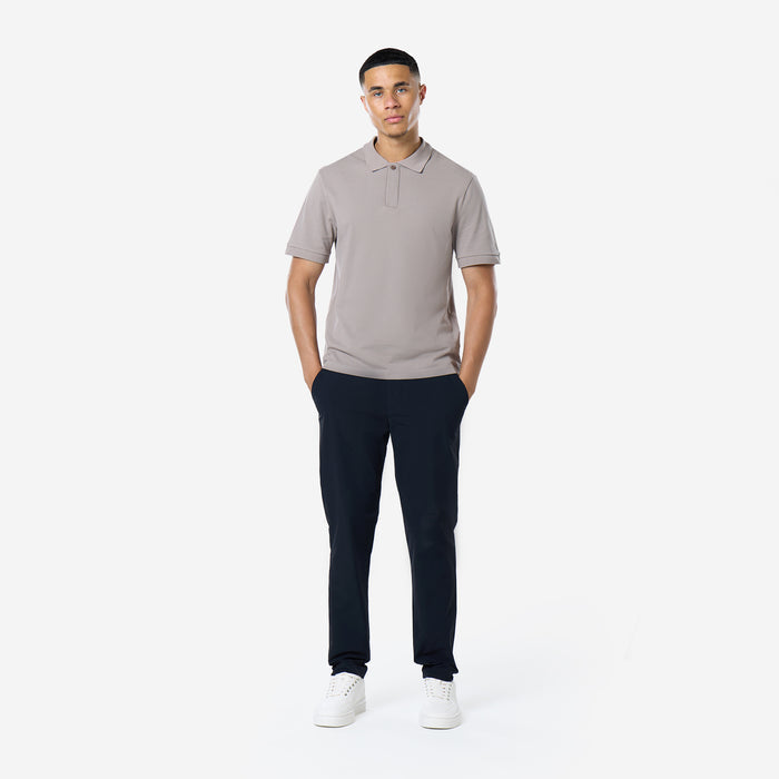 Smart Pique Polo | Taupe