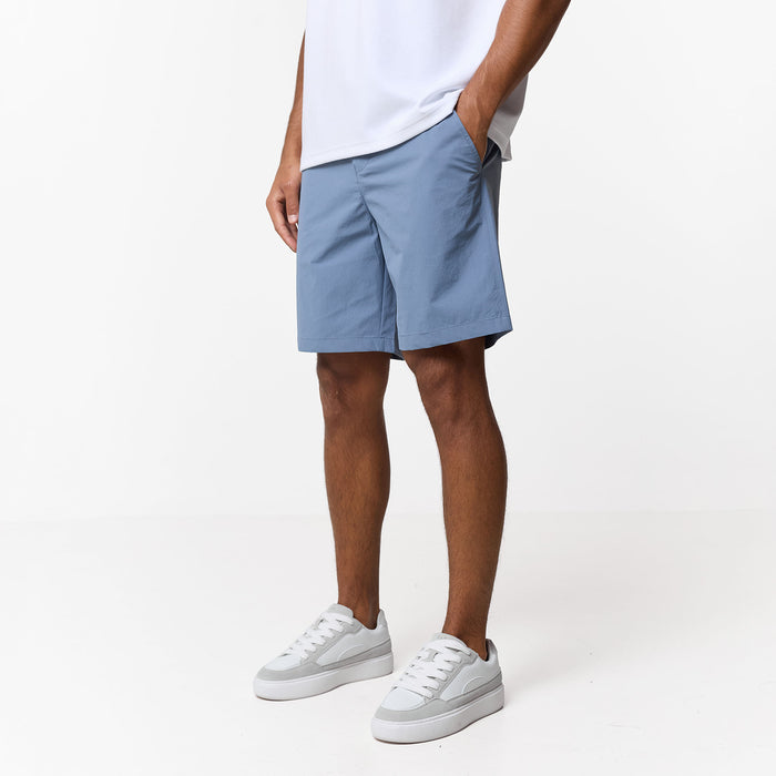 Smart Tech Chino Short | Steel Blue