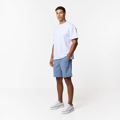 Smart Tech Chino Short | Steel Blue