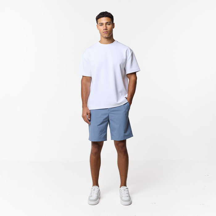 Smart Tech Chino Short | Steel Blue