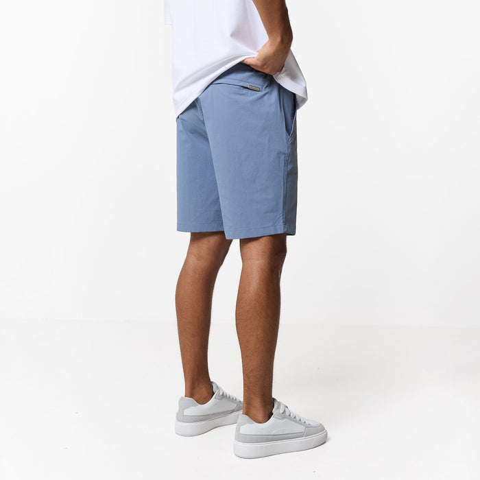 Smart Tech Chino Short | Steel Blue