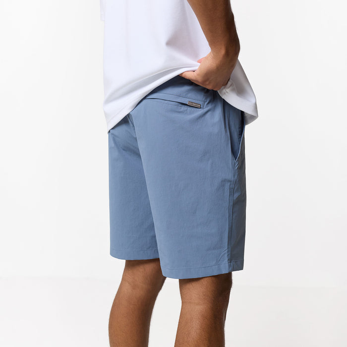 Smart Tech Chino Short | Steel Blue