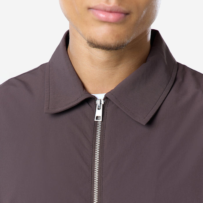 Smart Tech Zip Jacket | Dark Brown