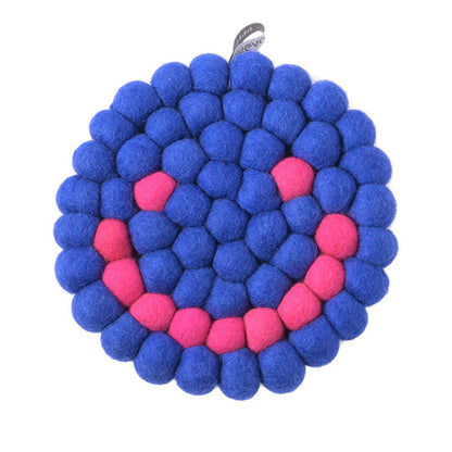 Smiley Felt Trivets | Aveva