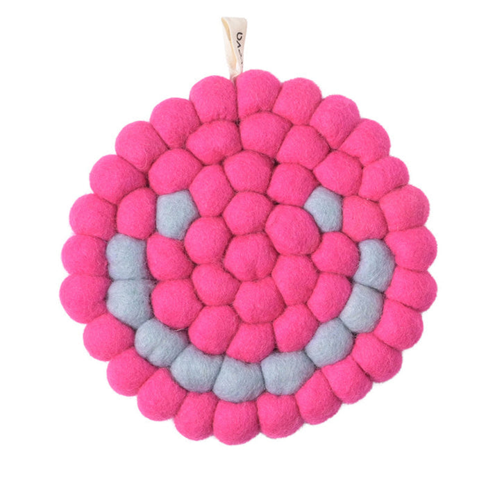 Smiley Felt Trivets | Aveva