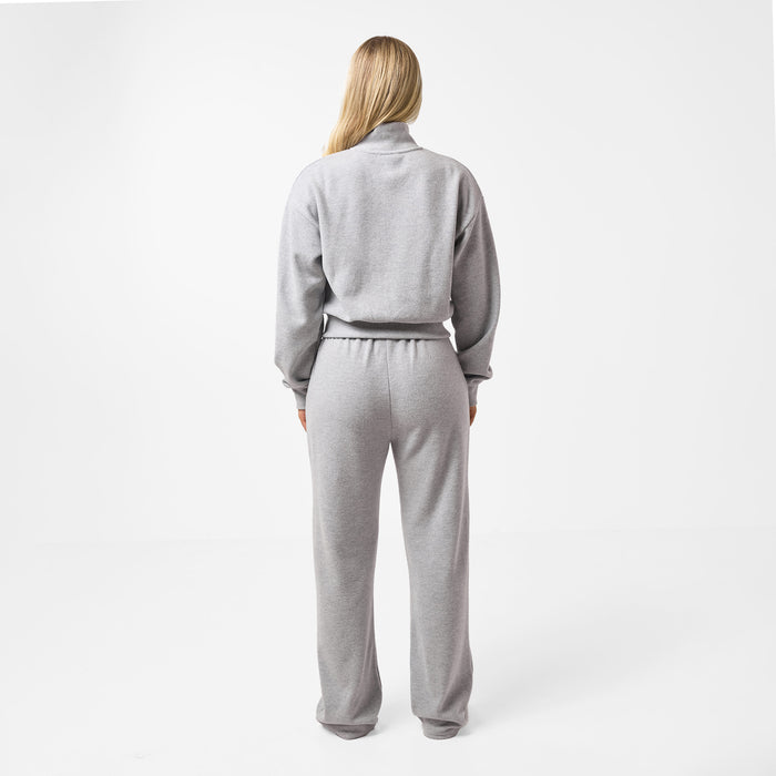 Soft Knit Bomber I Grey Marl