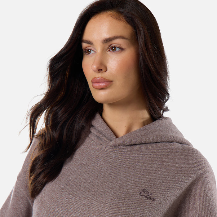Soft Knit Tracksuit | Brown