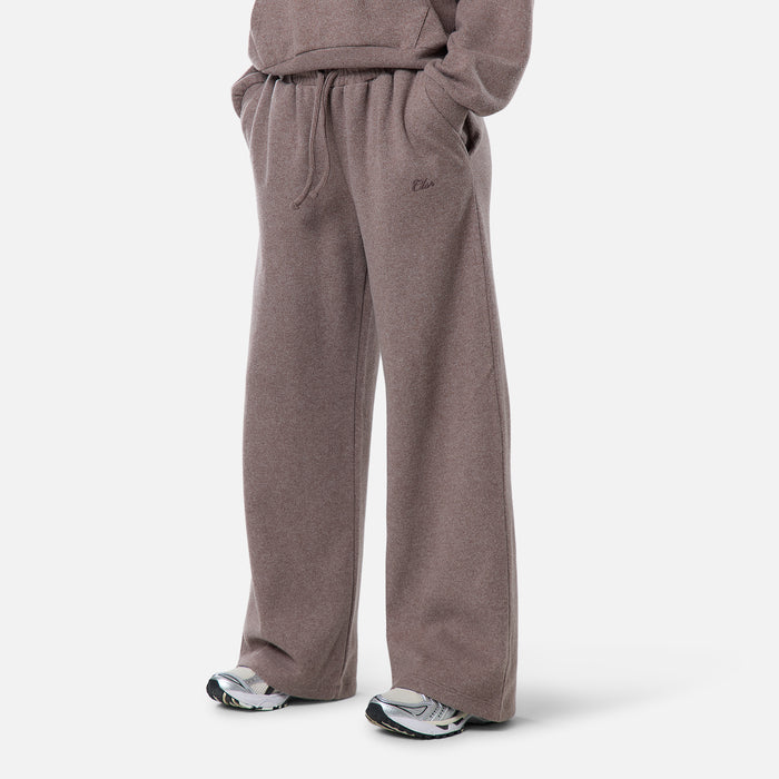 Soft Knit Tracksuit | Brown