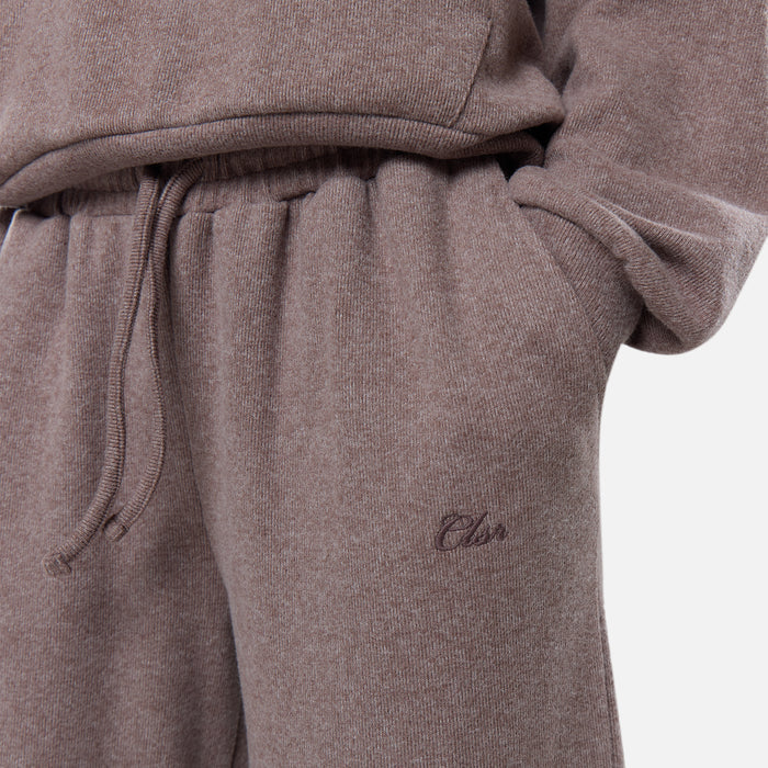 Soft Knit Tracksuit | Brown