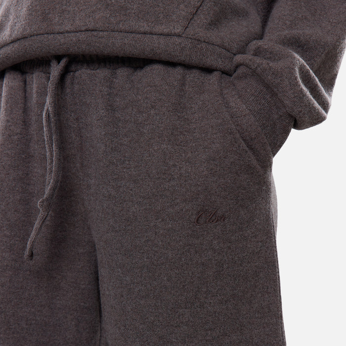 Soft Knit Tracksuit | Espresso