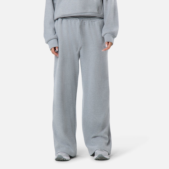 Soft Knit Tracksuit | Grey Marl