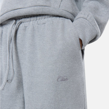 Soft Knit Tracksuit | Grey Marl