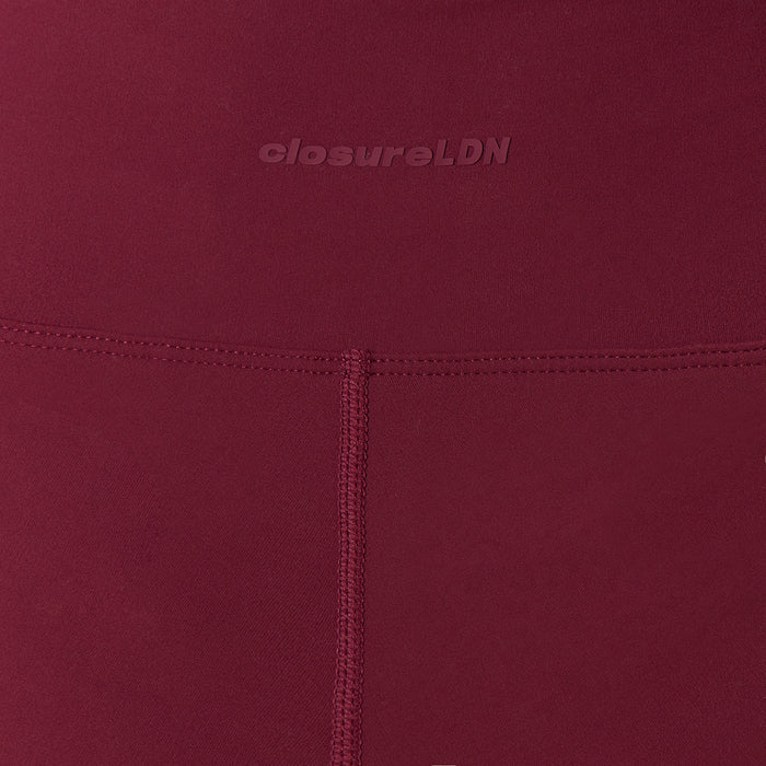 Soft Touch Second Skin Legging | Burgundy