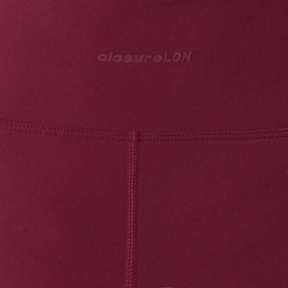 Soft Touch Second Skin Legging | Burgundy