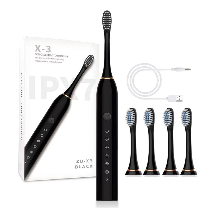 Black [with 4 brush heads]