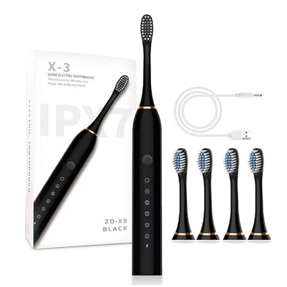 Black [with 4 brush heads]