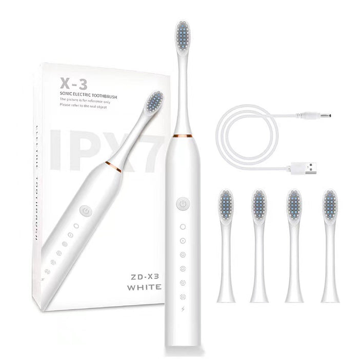 White [with 4 brush heads]