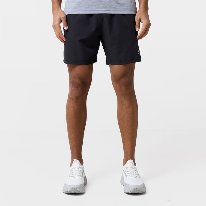 Space Dye Performance Twinset | Iron Grey Marl/Black