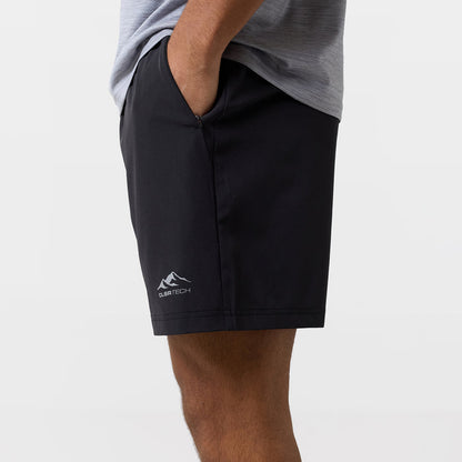 Space Dye Performance Twinset | Iron Grey Marl/Black