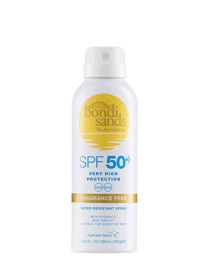 SPF 50+ Fragrance Free Aerosol Mist Spray