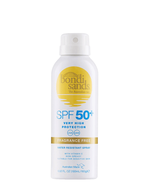 SPF 50+ Fragrance Free Aerosol Mist Spray