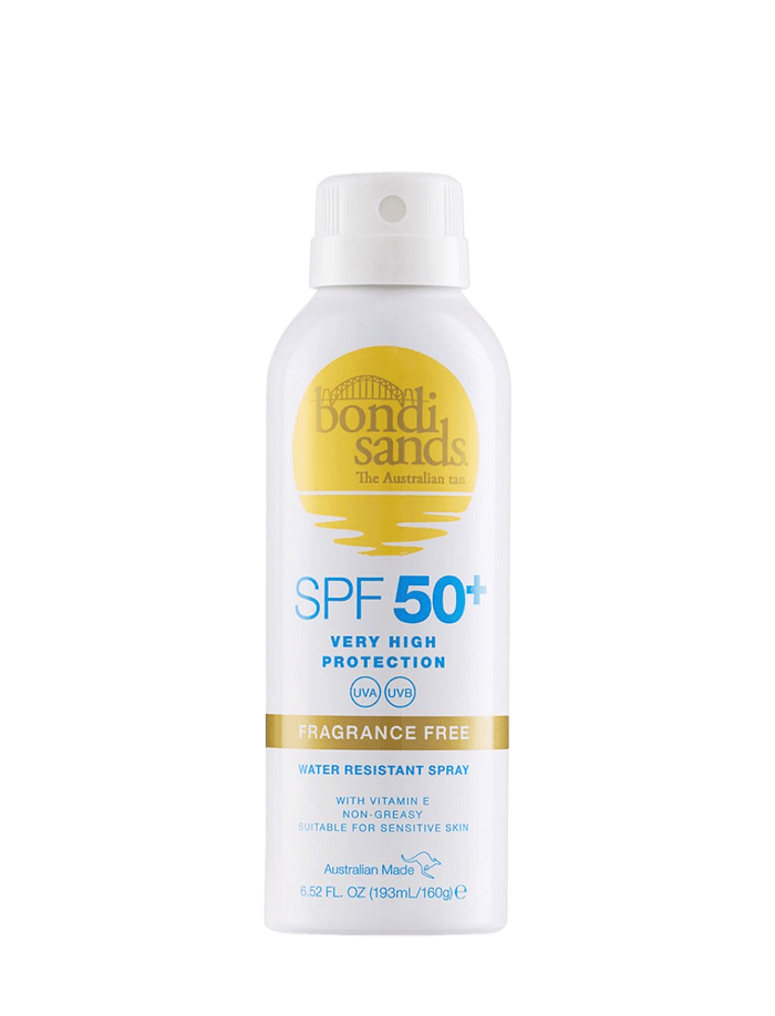 SPF 50+ Fragrance Free Aerosol Mist Spray