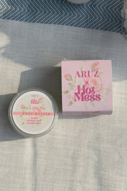 Spill The Tea Body Butter hydrating skin cream