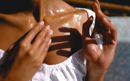Cotton Body Butter creamy texture close up