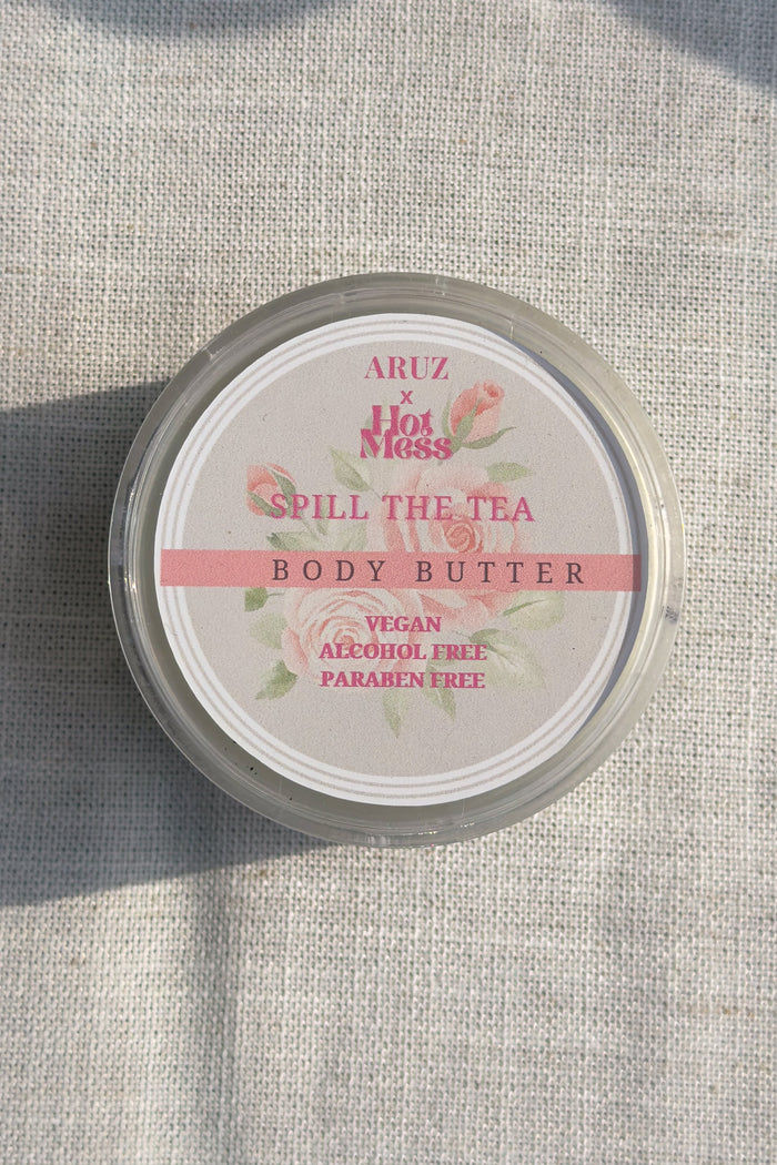 Spill The Tea Body Butter moisturizing application
