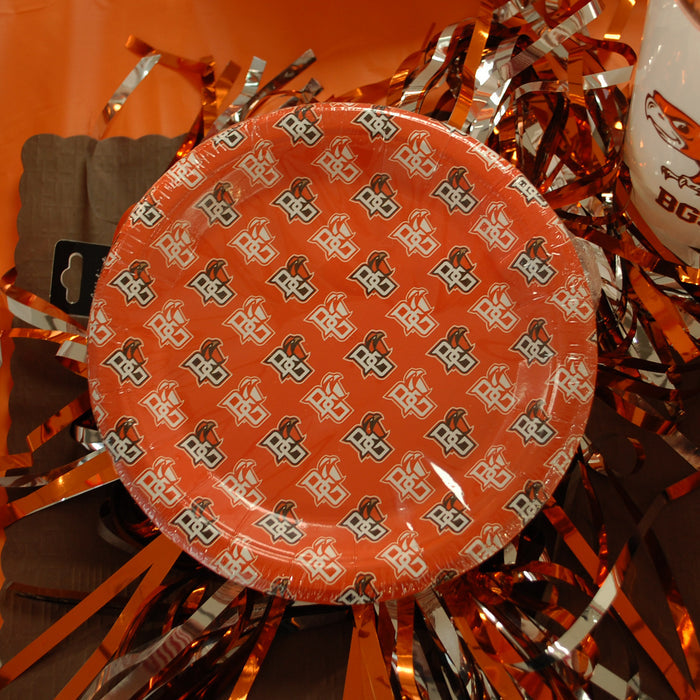Spirit BGSU Peekaboo 7" Plate 25 Pack