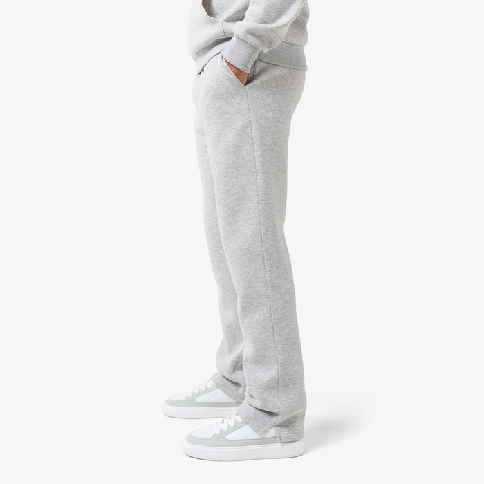 Split Open Hem Jogger | Grey Marl