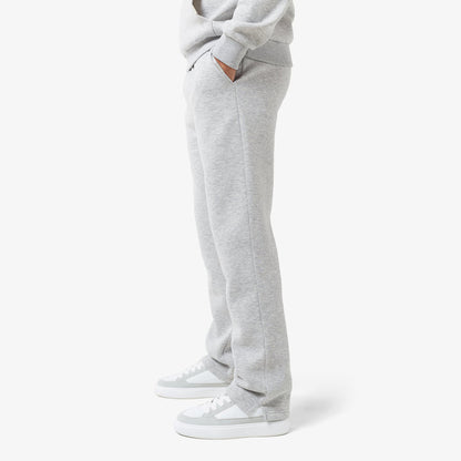 Split Open Hem Jogger | Grey Marl
