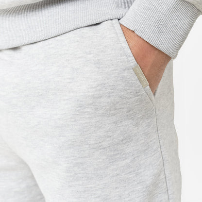 Split Open Hem Jogger | Grey Marl