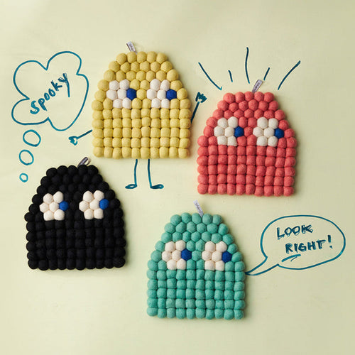 Spooky Felt Trivets | Aveva